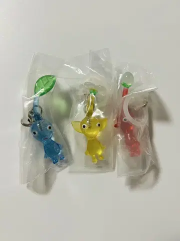피크민 메지루시 액세서리 2 빨간색 노랑 파랑 피크민