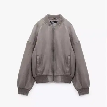 ZARA 스웨이드풍 봄버 자켓 S