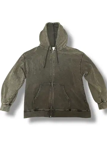 풀 집업 후드티