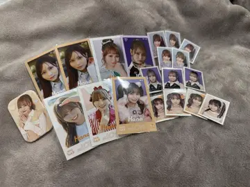 = LOVE 이코러브 오바 하나나 미니 사진 ID 사진 캔뱃지 묶음 판매