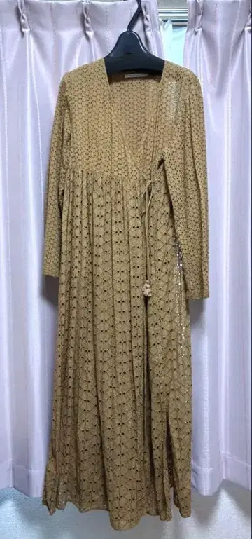 누키테파 원피스 카슈쿨 롱 기장