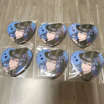 니지산지 밀란 케스트렐 Melty Valentine 하트형 캔뱃지