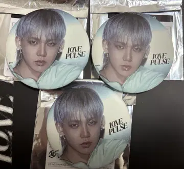 TREASURE LOVE PULSE 캔뱃지 현석 3개 세트