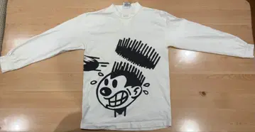 빈티지 90s Nervous Records 롱T셔츠