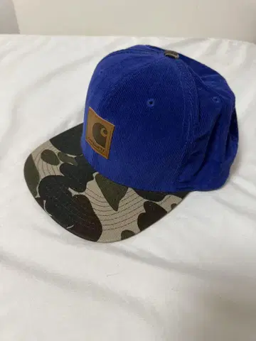 Carhartt 스타터 코듀로이 캡 카모플라쥬