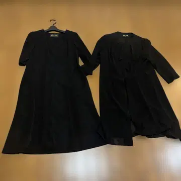 도쿄 소와르 예복 원피스&롱 가디건