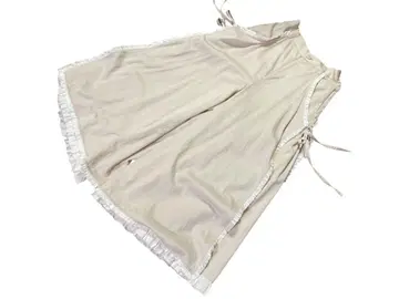 핑크하우스 프릴 와이드 팬츠