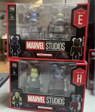 BE@RBRICK Marvel Studios E & H 2체 세트