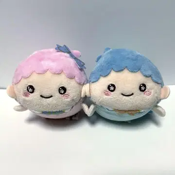 산리오 캐릭터즈 폿테코로 마스코트 6 리틀트윈스타 키키 라라