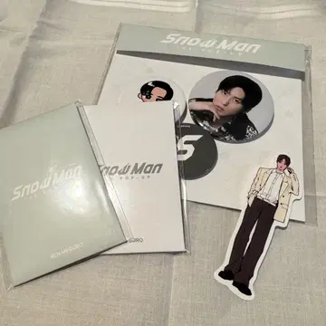 [ 당일 발송 ] SnowMan POP-UP 굿즈 메구로 렌 4