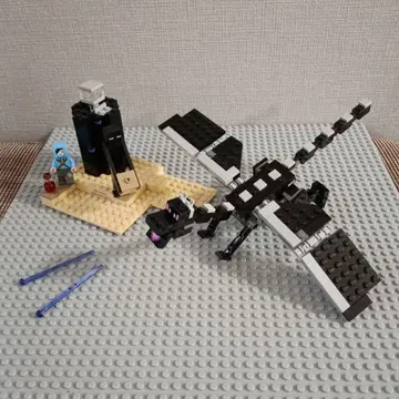 정품 LEGO Minecraft 21151 마지막 전투 엔더 드래곤