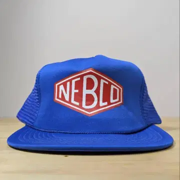 80s-90s 데드스탁 NEBCO 트래커 캡 기업 로고