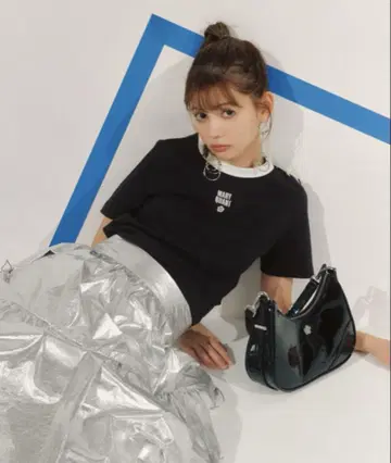 lily brown 반팔T셔츠 [ MARY QUANT 콜라보 ]