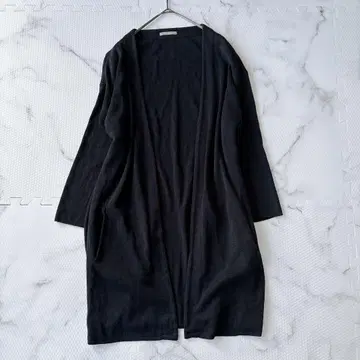 새상품급 띠어리 럭스 theory luxe 롱 가디건 네이비 M