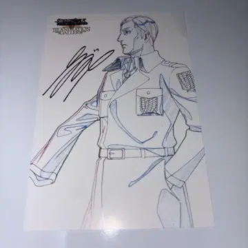 진격의 거인 THE ANIMATION GALLERY 엘빈 엽서