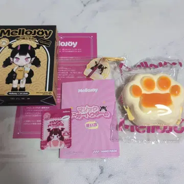 mellojoy 스퀴즈 힐링 고양이 손톱 치즈 손톱