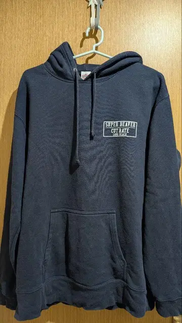 SUPER BEAVER CUT RATE 콜라보 후드티