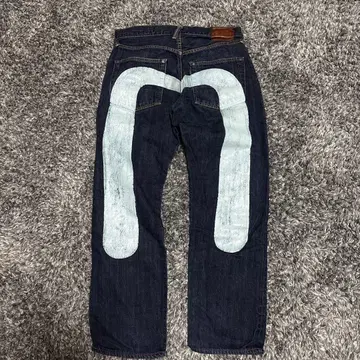 [ EVISU ] 가죽 패치 갈매기