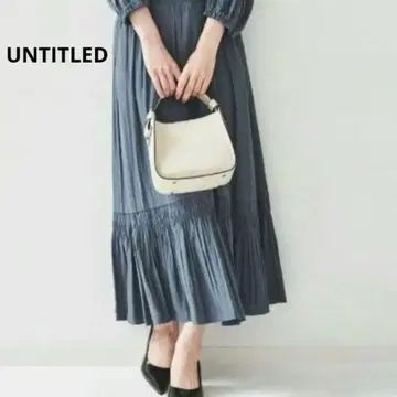 UNTITLED 언타이틀 커튼 쉬폰 플레어 스커트 사이즈 3