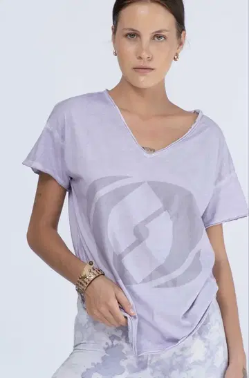 Salsation salsation 티셔츠 M 새상품 라이트 라일락