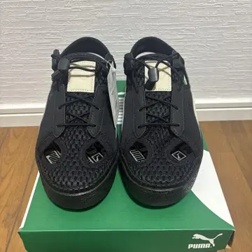 새상품급 PUMA for emmi 플랫폼 트레이스 라이트 뮬