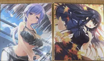 SummerPockets 서머포켓 색지 쿠지마 카모메 미즈오리 시즈쿠
