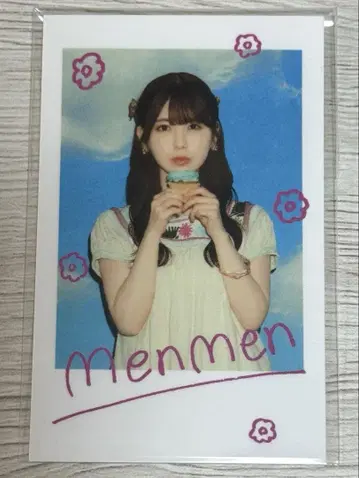 노기자카46 츠츠이 아야메 노기자카 카페 폴라로이드풍 스티커