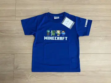 마이크라 메쉬 T셔츠 상하의 세트 140 minecraft 블루 파랑