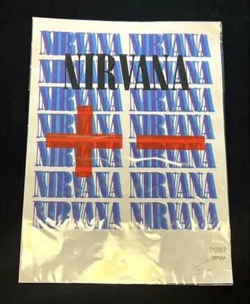 NIRVANA 오리지널 아트워크 포스터