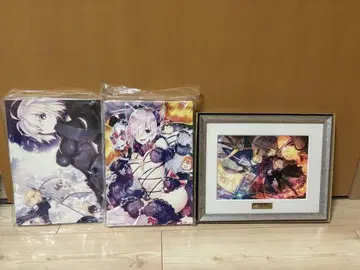 FGO 캐릭터 파인그래프 제1특이점, 캔버스 아트 2종 3개 세트