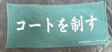 하이큐!! 아오바죠사이 고교 가로막 타월 [코트를 제패하라]