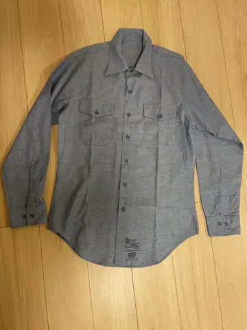 80s U.S.NAVY UTILITY CHAMBRAY SHIRTS