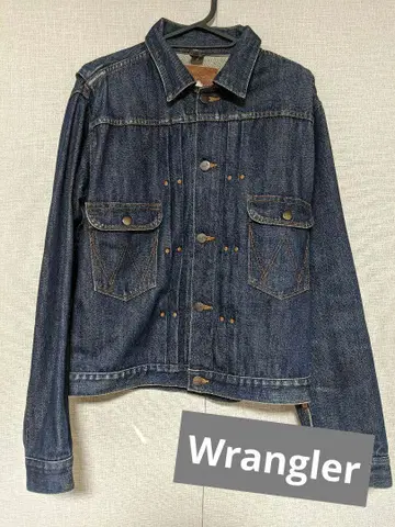 Wrangler 데님 자켓 빈티지