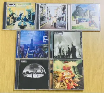 [일본 국내반] Oasis 오아시스 스튜디오 앨범 CD 전 7매 세트