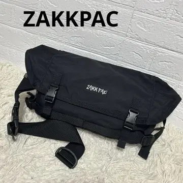 [ 새상품급 ] 자크팩 ZAKKPAC 사선 가케 숄더백 블랙 슬링