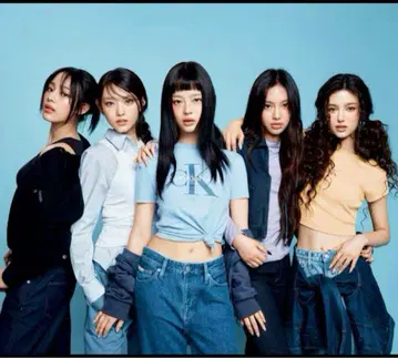 new jeans 캘빈클라인 포스터