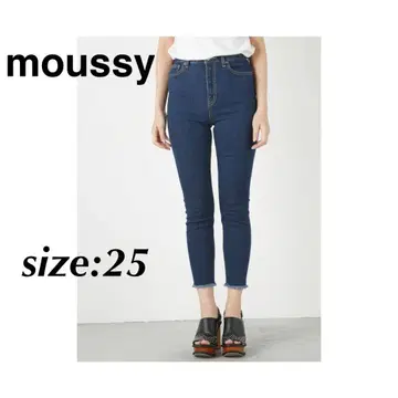 moussy 마우지 iSKOHWEMOTIONfringeSKINNY2