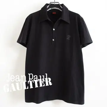 Jean-Paul GAULTIER 장 폴 고티에 드래곤 자수 피케 셔츠