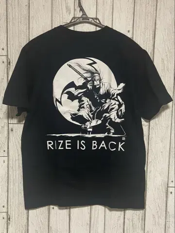 [레어] RIZE 20주년 RIZE IS BACK 라이브 투어 T셔츠