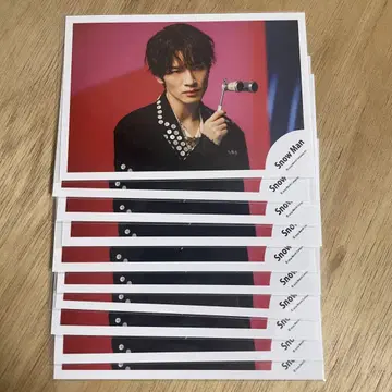 SnowMan 후카사와 타츠야 공식 사진 10장 세트 3