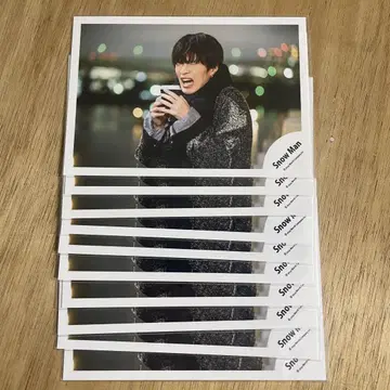 SnowMan 후카사와 타츠야 공식 사진 10장 세트 4