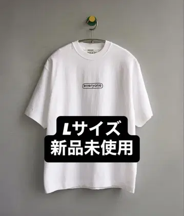 everyone j.30000 로고 반팔 티셔츠