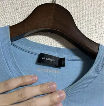JIL SANDER 질 샌더 스트라이프 프린트t셔츠