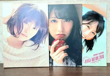모모이로 클로버 Z 사사키 아야카 공식 팸플릿 벌스데이 북 3권 세트