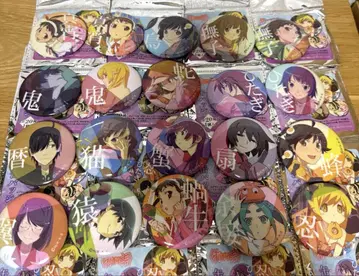 모노가타리 시리즈 캔뱃지 전 20종 컴플리트 세리아