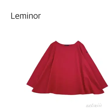 Leminor 루미노아 EVASEE 롱 슬리브 풀오버 빨간색