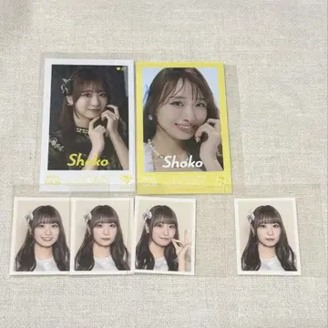 이코라브 타키와키 쇼코 미니 사진 레어 id 총정리 블랙 의상