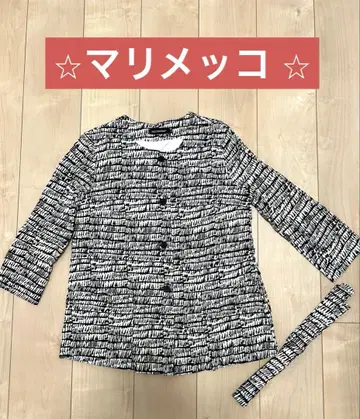 [ 미사용 새상품! ] marimekko 긴팔 셔츠 자켓