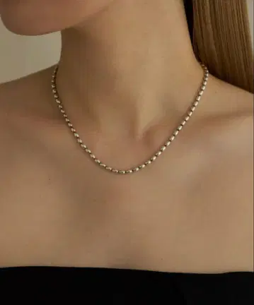 LORO / P necklace 01 40cm