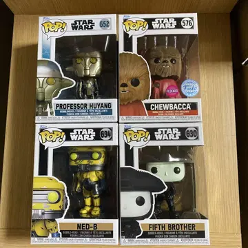 Star Wars Funko Pop! 피규어 4체 세트
